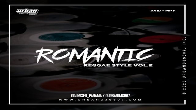 Portada de Romantic Reggae Style Vol.2  - @djmixer_panama